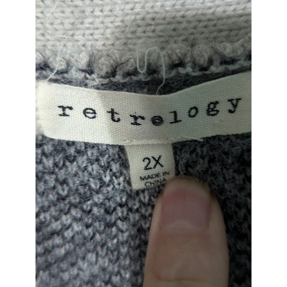 cardigan sweater retrology size 2xl - Picture 5 of 7